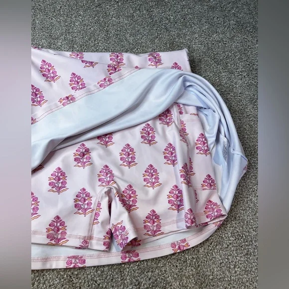 Women’s Pink Floral Women's Casual Active Dress - NEW- Large - Picture 4 of 6